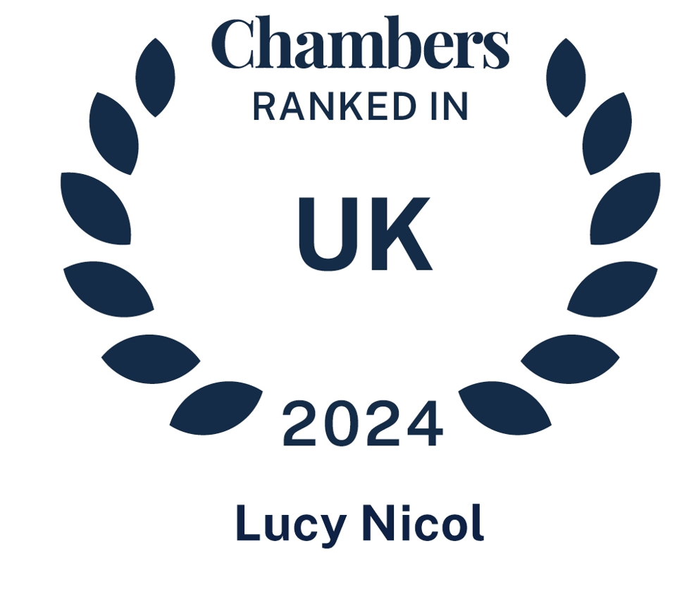 Ranked in Chambers 2024 - Lucy Nicol